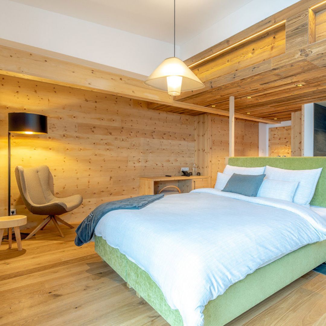 Diseño interiores Almgut - Mountain Wellness, Austria - Mobiliario Belta Frajumar