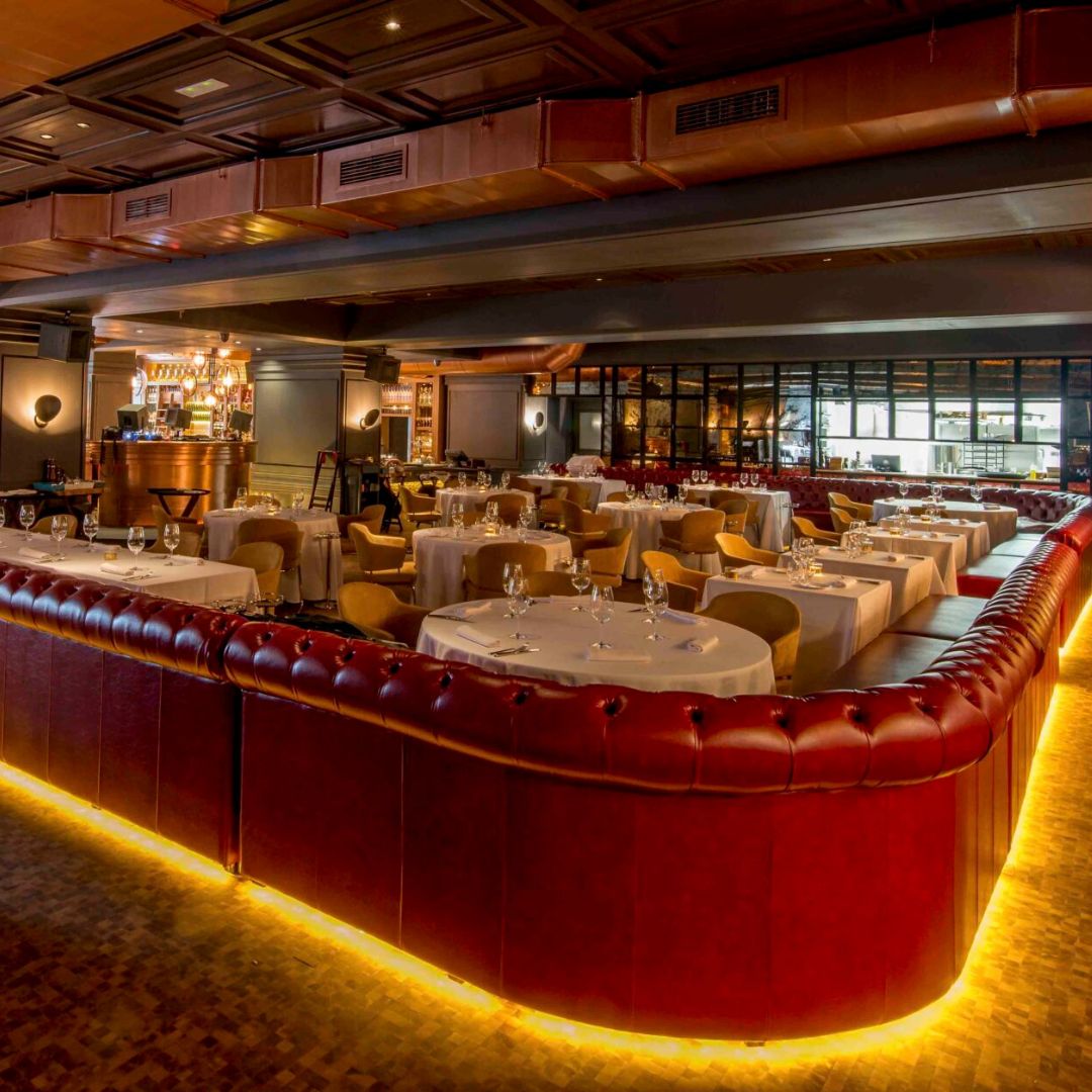 Diseño de interiorismo Restaurante Tatel, Madrid - Mobiliario Beltá Frajumar