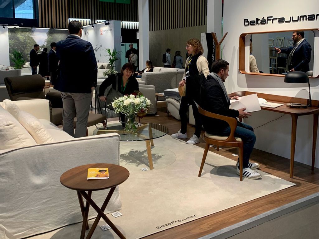 Beltá Frajumar a présenté la collection Living à Esprit Meuble 2022