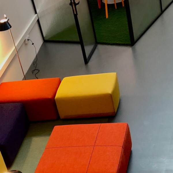 CUBE Smooth puff M - Beltá Frajumar Furniture